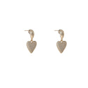 Go Dutch Label Oorknoppen Full Heart Sparkle