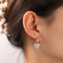 Go Dutch Label Oorknoppen Full Heart Sparkle