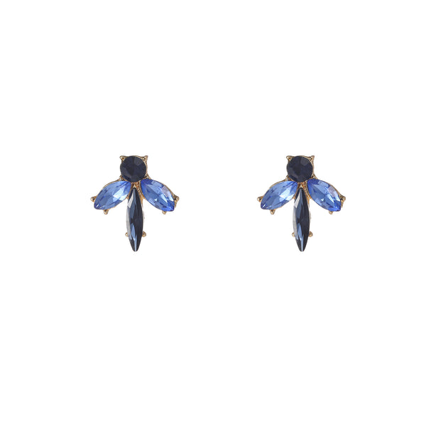 Go Dutch Label Oorknoppen Stone Stud Goud