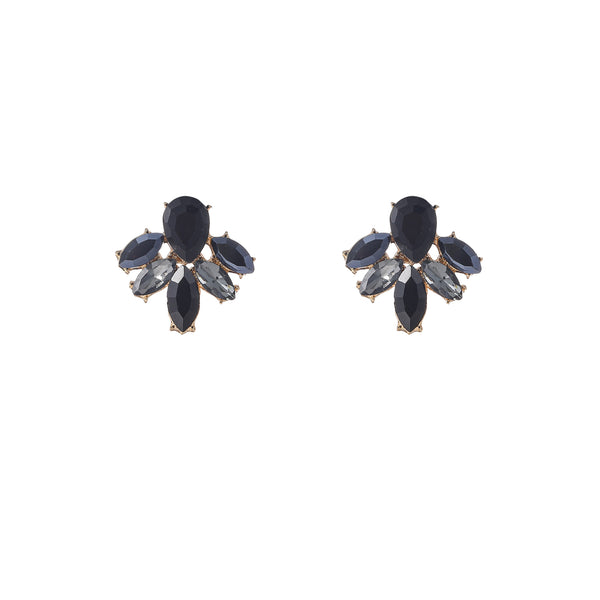 Go Dutch Label Oorknoppen Big Stone Stud Goud