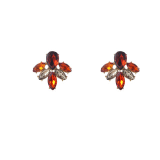Go Dutch Label Oorknoppen Big Stone Stud Goud