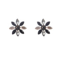 Go Dutch Label Oorknoppen Big Sparkle Flower Stud Goud