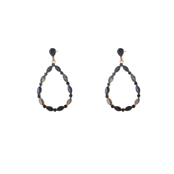 Go Dutch Label Oorknoppen Open Drop Dangle Goud