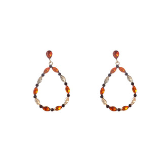 Go Dutch Label Oorknoppen Open Drop Dangle Goud