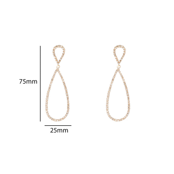 Go Dutch Label Oorknoppen Double Drop Gold