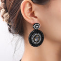 Go Dutch Label Oorknoppen Big Stone Dangle