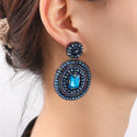 Go Dutch Label Oorknoppen Big Stone Dangle