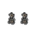Go Dutch Label Oorknoppen Two Flowers Dangle