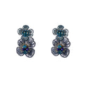 Go Dutch Label Oorknoppen Two Flowers Dangle
