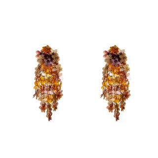Kopen bruin Go Dutch Label Oorknoppen Flowery Flow