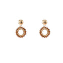 Go Dutch Label Oorknoppen Round Dangle Goud