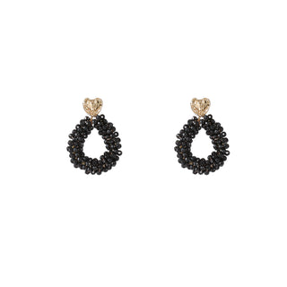 Go Dutch Label Oorknoppen Heart Drop Goud