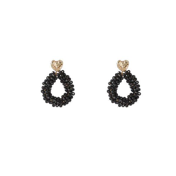 Go Dutch Label Oorknoppen Heart Drop Goud