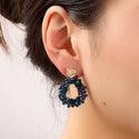 Go Dutch Label Oorknoppen Heart Drop Goud
