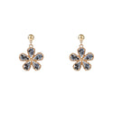 Go Dutch Label Oorknoppen Flower Dangle Goud