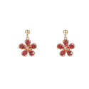 Go Dutch Label Oorknoppen Flower Dangle Goud