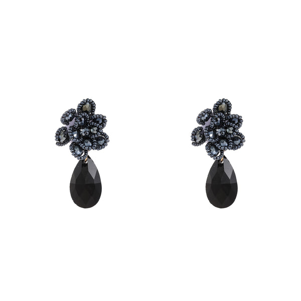 Go Dutch Label Oorknoppen Flower Stud Dangle Goud