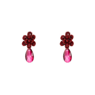 Go Dutch Label Oorknoppen Flower Stud Dangle Goud