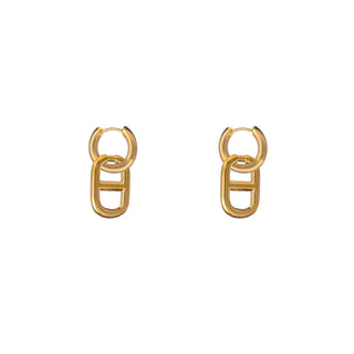 Go Dutch Label Oorhangers Link Hoop