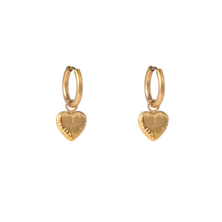 Go Dutch Label Oorhangers Balloon Heart Hoop