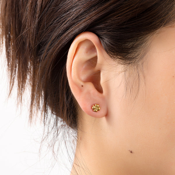 Go Dutch Label Oorknoppen Clover Stud