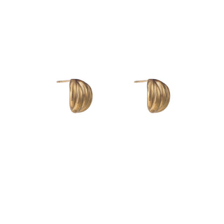Kopen goud Go Dutch Label Oorknoppen Bold Stud