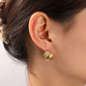 Go Dutch Label Oorknoppen Two Ways Stud