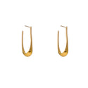 Go Dutch Label Oorknoppen Long Oval Hoop