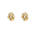 Go Dutch Label Oorknoppen Big Double Dot Hoop