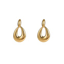Go Dutch Label Oorknoppen Big Oval Dangle