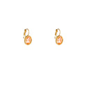 Go Dutch Label Oorhangers French Hook Oval