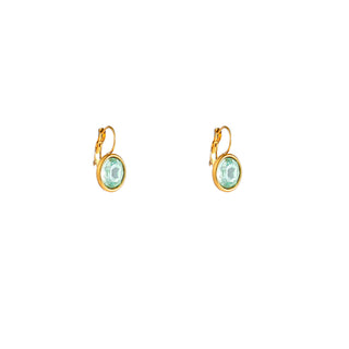 Kopen light-blue Go Dutch Label Oorhangers French Hook Oval
