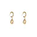 Go Dutch Label Oorknoppen Stone Hoop