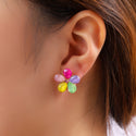 Go Dutch Label Oorknoppen Flower Stud