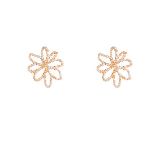 Go Dutch Label Oorknoppen Big Flower Stud