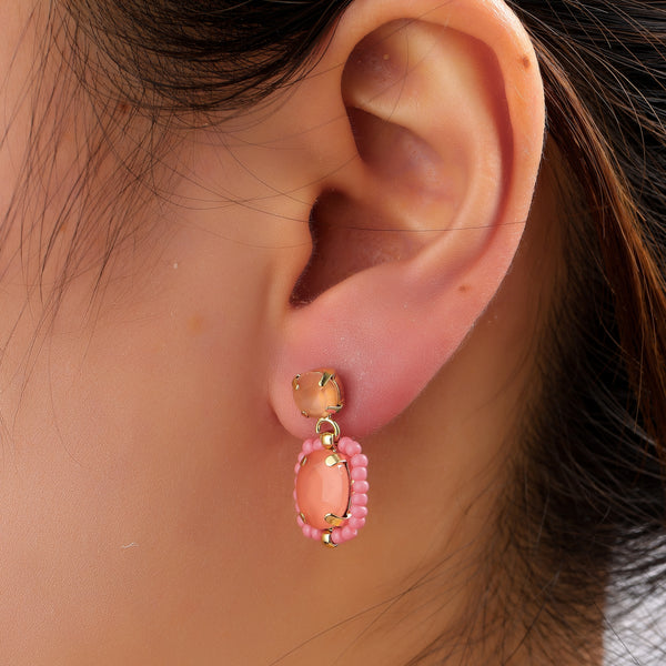 Go Dutch Label Oorknoppen Spring Stone Studs