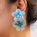 Go Dutch Label Oorknoppen Double Flower Stud