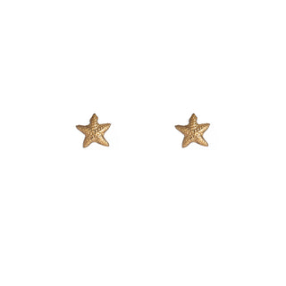 Kopen goudkleurig Go Dutch Label Oorknoppen Starfish Stud