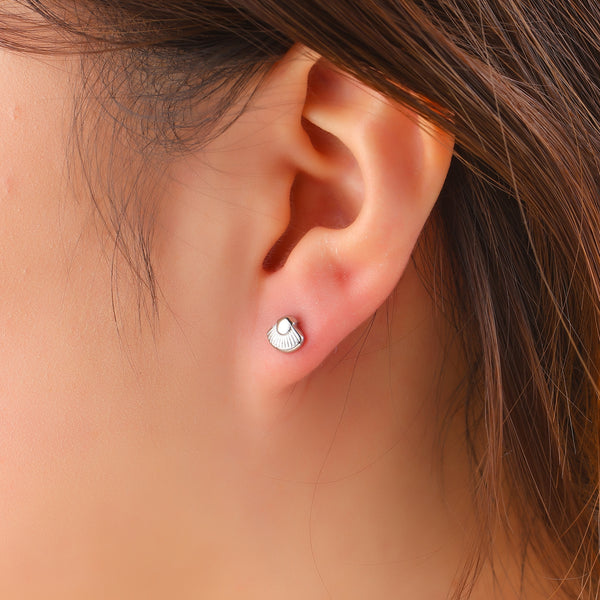 Go Dutch Label Oorknoppen Seashell Stud