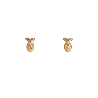 Kopen goudkleurig Go Dutch Label Oorknoppen Fish Stud