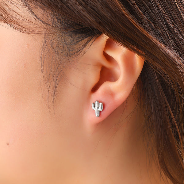 Go Dutch Label Oorknoppen Cactus Stud
