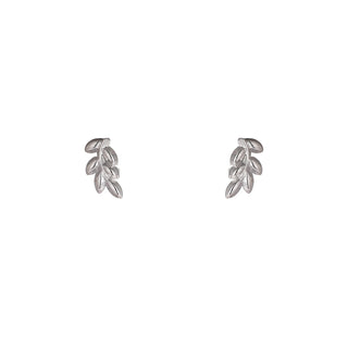 Kopen zilverkleurig Go Dutch Label Oorknoppen Branch Stud
