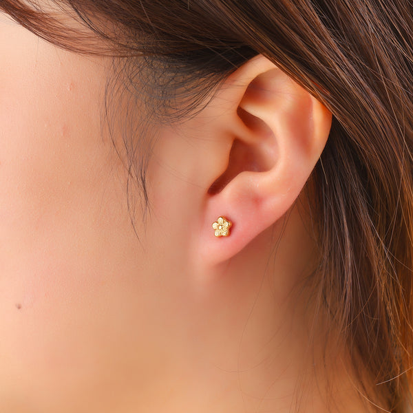 Go Dutch Label Oorknoppen Mini Flower Stud
