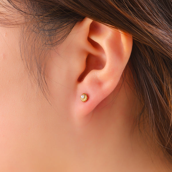 Go Dutch Label Oorknoppen Pearly Stud