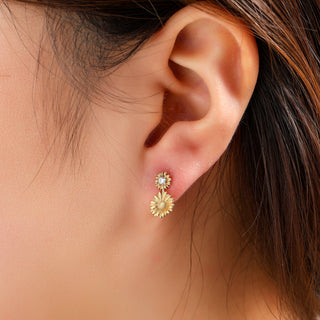 Go Dutch Label Oorknoppen Double Flower Stud