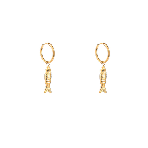 Go Dutch Label Oorhangers Fish Hoop
