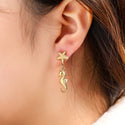 Go Dutch Label Oorknoppen SeaHorse + Starfish