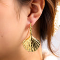 Go Dutch Label Oorhangers Big Shell Hoop