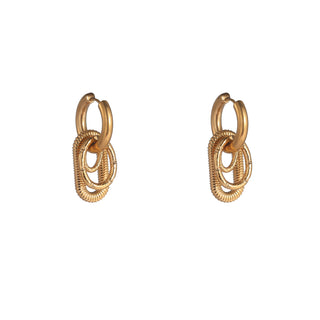 Go Dutch Label Oorhangers 3Link Hoop