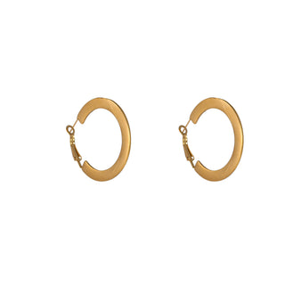 Go Dutch Label Oorringen Flat Hoop - 40mm